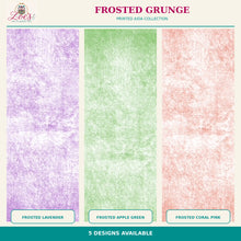 Load image into Gallery viewer, Frosted Grunge Printed Aida Fabric | 5 Colours
