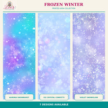 Load image into Gallery viewer, Frozen Winter Printed Aida Fabric | 7 Designs
