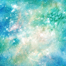 Load image into Gallery viewer, Pastel Galaxy &amp; Nebula Printed Aida Fabric | 14 Designs
