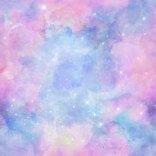 Load image into Gallery viewer, Pastel Galaxy &amp; Nebula Printed Aida Fabric | 14 Designs
