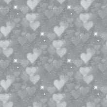 Load image into Gallery viewer, Neutral &amp; Warm Heart Bokeh Printed Aida | 25 Designs
