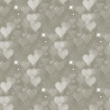 Load image into Gallery viewer, Neutral &amp; Warm Heart Bokeh Printed Aida | 25 Designs
