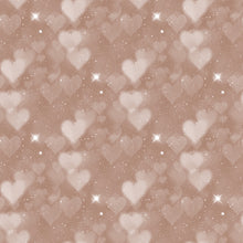 Load image into Gallery viewer, Neutral &amp; Warm Heart Bokeh Printed Aida | 25 Designs
