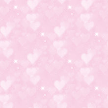 Load image into Gallery viewer, Pink &amp; Purple Heart Bokeh Printed Aida | 25 Designs
