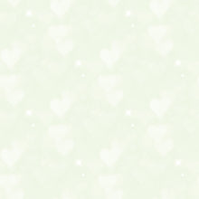 Load image into Gallery viewer, Mint, Green &amp; Golden Heart Bokeh Printed Aida | 25 Designs
