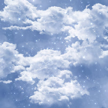 Load image into Gallery viewer, Blue Cloudy Skies Printed Aida Fabric | 5 Designs

