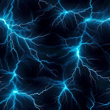 Load image into Gallery viewer, Lightning Blue Printed Aida Fabric | 6 Designs
