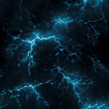 Load image into Gallery viewer, Lightning Blue Printed Aida Fabric | 6 Designs
