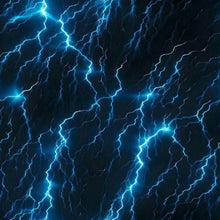 Load image into Gallery viewer, Lightning Blue Printed Aida Fabric | 6 Designs
