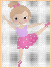 Load image into Gallery viewer, Little Ballet Counted Cross Stitch Kit Collection | 14 Count
