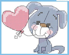 Load image into Gallery viewer, Jasmine &amp; Louis Dog Counted Cross Stitch Kit Collection | 14 Count
