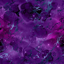 Load image into Gallery viewer, Marble Galaxy Printed Aida Fabric | 10 Designs
