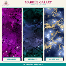 Load image into Gallery viewer, Marble Galaxy Printed Aida Fabric | 10 Designs
