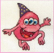 Load image into Gallery viewer, Monsters Counted Cross Stitch Kit Collection | 14 Count

