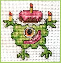 Load image into Gallery viewer, Monsters Counted Cross Stitch Kit Collection | 14 Count
