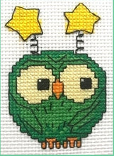 Load image into Gallery viewer, Owls Counted Cross Stitch Kit Collection | 14 Count
