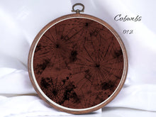 Load image into Gallery viewer, Cobwebs 012 Aida Fabric || Printed Fabric || Cross Stitch Canvas || 11/14/16/18/20 Count
