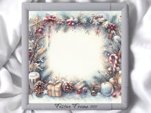 Load image into Gallery viewer, Festive Frames Printed Aida Fabric | 16 Designs
