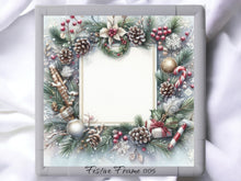 Load image into Gallery viewer, Festive Frames Printed Aida Fabric | 16 Designs
