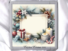 Load image into Gallery viewer, Festive Frames Printed Aida Fabric | 16 Designs
