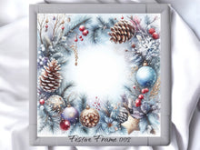 Load image into Gallery viewer, Festive Frames Printed Aida Fabric | 16 Designs
