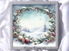 Load image into Gallery viewer, Festive Frames Printed Aida Fabric | 16 Designs
