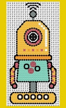 Load image into Gallery viewer, Robots Counted Cross Stitch Kit Collection | 14 Count
