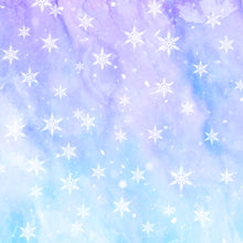 Load image into Gallery viewer, Snowflake Flurry Printed Aida Fabric | 4 Designs
