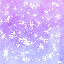 Load image into Gallery viewer, Snowflake Flurry Printed Aida Fabric | 4 Designs
