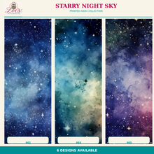 Load image into Gallery viewer, Starry Night Sky Printed Aida Fabric | 6 Designs
