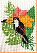 Load image into Gallery viewer, Tropical Birds Counted Cross Stitch Kit Collection | 14 Count
