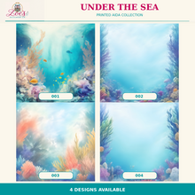 Load image into Gallery viewer, Under the Sea Printed Aida Fabric | 4 Designs
