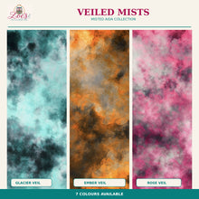 Load image into Gallery viewer, Veiled Mists Printed Aida Fabric | 7 Designs
