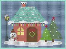 Load image into Gallery viewer, Winter Houses Counted Cross Stitch Kit Collection | 14 Count
