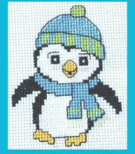 Load image into Gallery viewer, Winter Penguins Counted Cross Stitch Kit Collection | 14 Count
